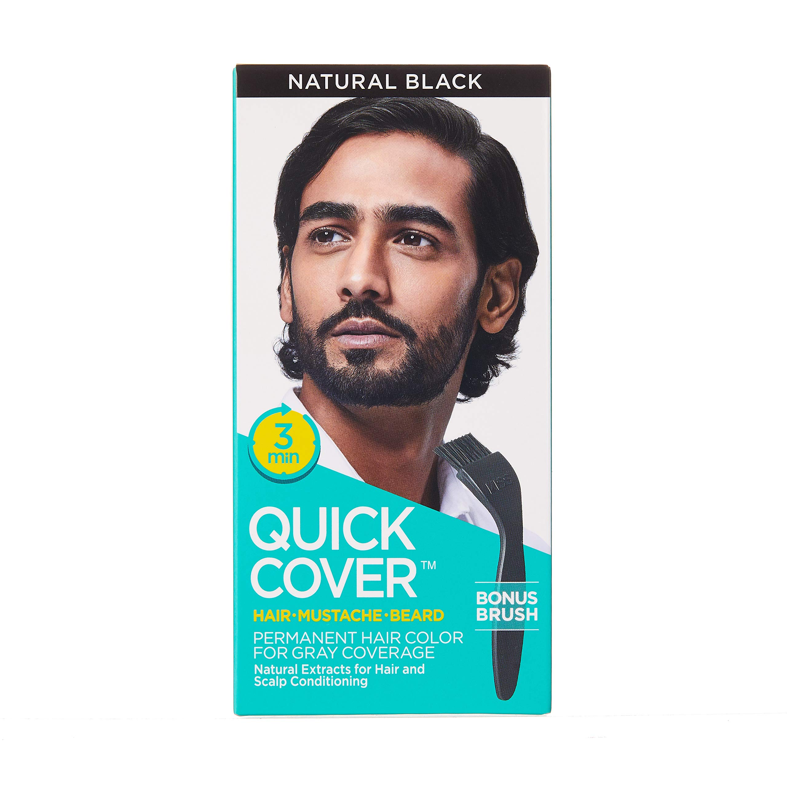 Amazon.com : KISS Quick Cover for Men Permanent Hair Color